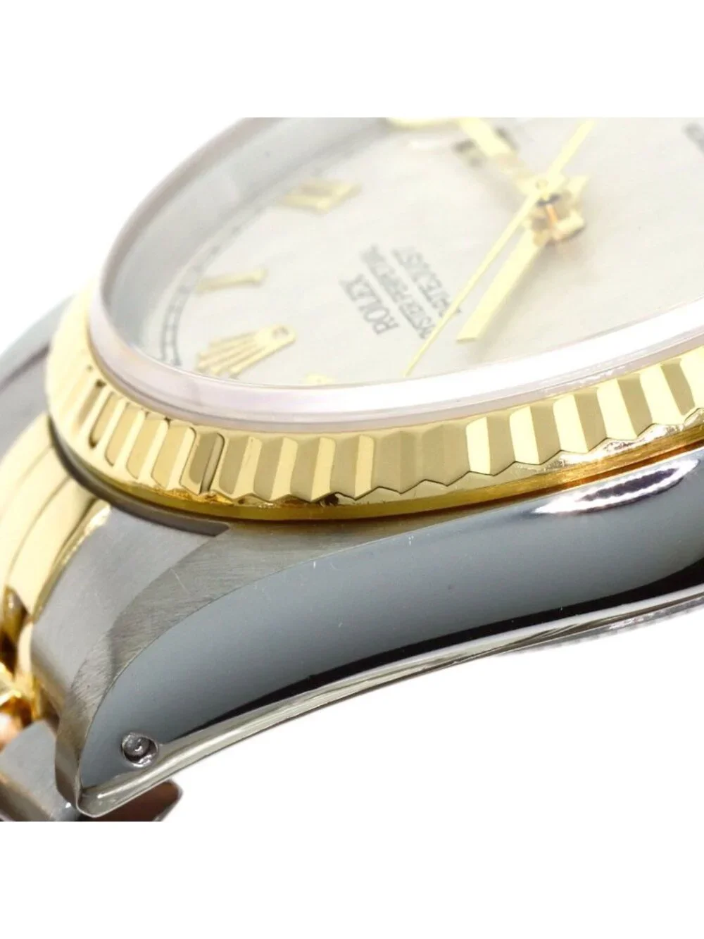 Rolex Datejust Pyramid Roman SS Yellow Gold 18k